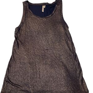 Banana Republic Metallic Black Tank Top